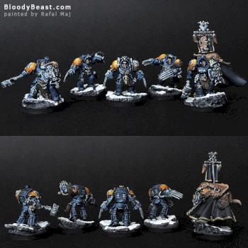 Space wolves Wolf Guard Unit by BloodyBeast.com