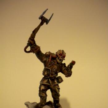 Renegade Imperial Guard Militia Enforcer by cjchestnut