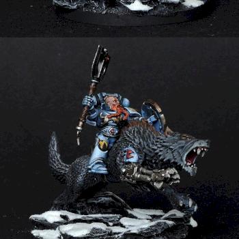 Space Wolves Thunderwolf by BloodyBeast.com