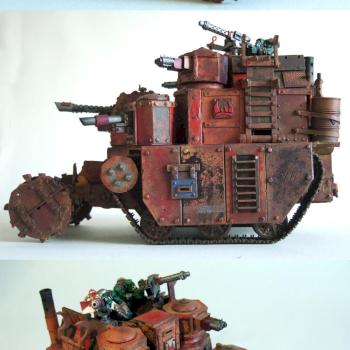 Ork Battlefortress by bigred1