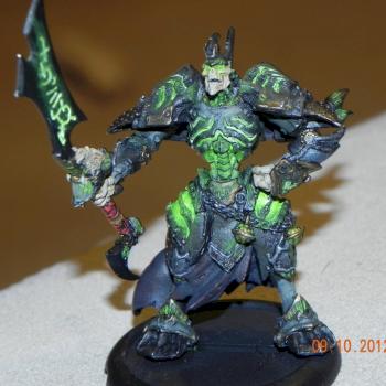 Lich Lord Venethrax - Tabletop painted - Cryx Warmachine by Morinsane