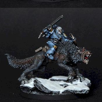 Space Wolves Thunderwolf by BloodyBeast.com