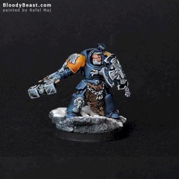 Space Wolves Guard with Hammer and Shield by BloodyBeast.com