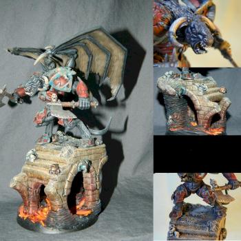Renegade Minotaurs Daemon Prince by Solid_Treats