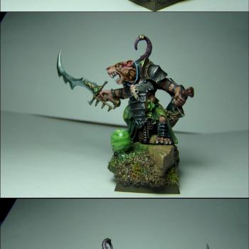 Skaven warlorld spinetail by Tato C
