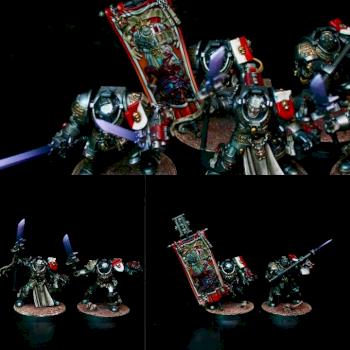 Grey Knights Terminator Squad by goblet