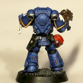 Ultramarine sergeant by jibster