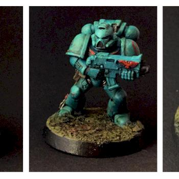Space Guinea Fowl Marine, M.39 418 by Vtek