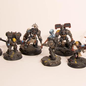 Deathwatch Kill Team by valamar