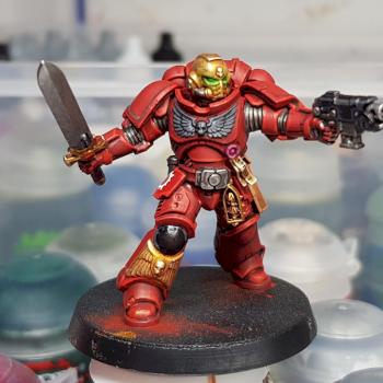 Blood Angels Primaris Lieutenant by ChristianS