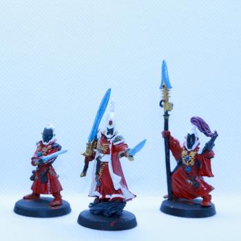 Aeldari Saim-Hann Farseer & Warlock by Rephuah