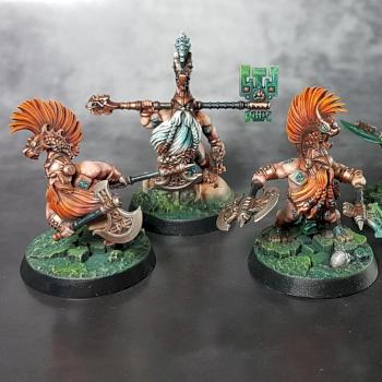 Shadespire Chosen axes by Daigoro