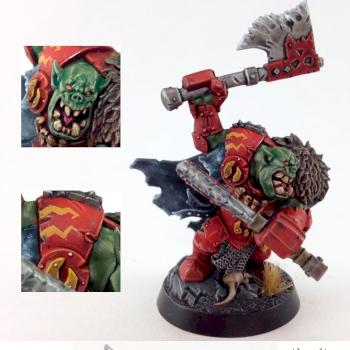 Gurzag Ironskull from Shadespire by Black Fortress Painting