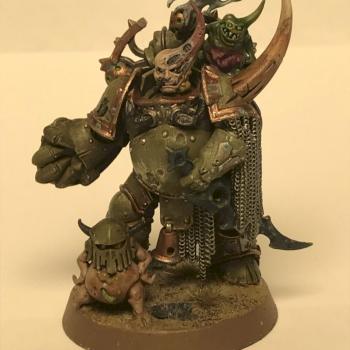 Death Guard Plague Marine Champion by eduardo