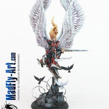 Erzebel, Ascended Sister, Great Seraphim by MadFlyArtStudio
