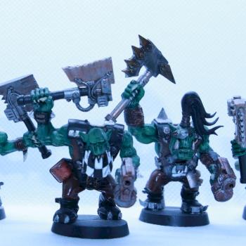 Some Orks by Rephuah