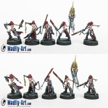 Sisters Davidians Command Group by MadFlyArtStudio