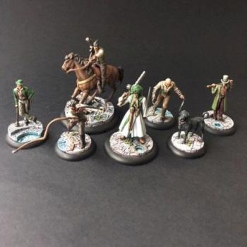 RELIC HUNTERS LUCAS MCCABE PRO PAINTED MALIFAUX WYRD by juanlurockerman