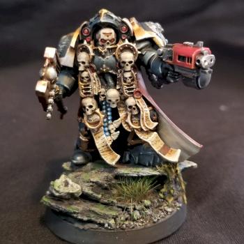 Limited Edition Chaplain in Terminator Armor by ImTotallySweet