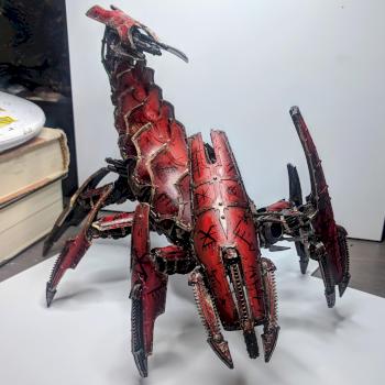 Greater Brass Scorpion of Khorne by smegma_crunch