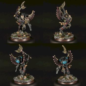 Blood Angles Chaplain by Pariah Painting