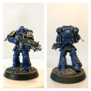 Primaris space marine by jibster