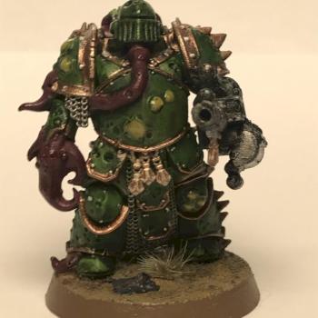 death guard plague marine by eduardo