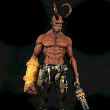 1/4 Hell Boy by AL_HARD