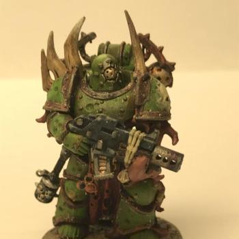 Death Guard Plague Marine #4 by eduardo