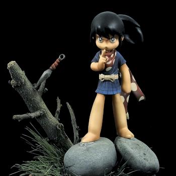 1/8 Little ninja Sasuke by AL_HARD