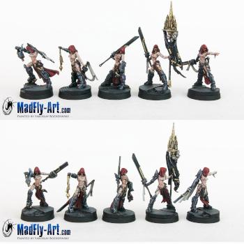 Sisters Davidians Command Group by MadFlyArtStudio