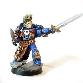 Ultramarine Chapter Champion by Stupidlittleboy