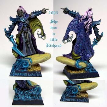 Surfing lover-Dark Elf Corsair by MaRysia