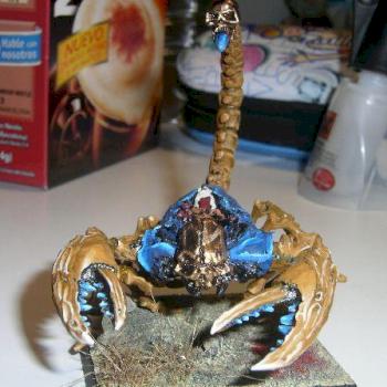 tomb scorpion by luis f
