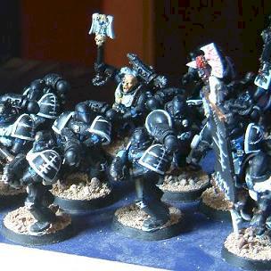 Black Guard Space Marines by vulpecula