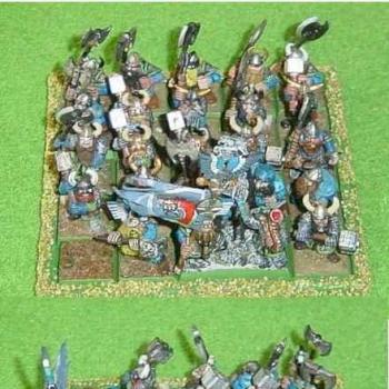 Dwarf Warriors Regiment from Krak Endrinkuli by ChaseRabinov