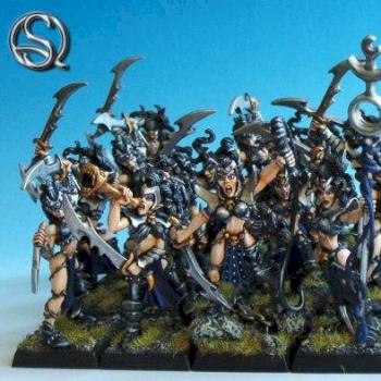 DE Witch Elves (Cult of Slaanesh) by SnaQ