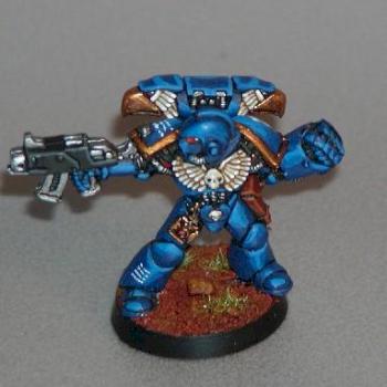 Ultrmarines captain by salty