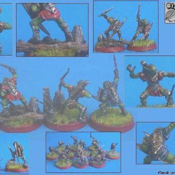Goblin warriors by cinek