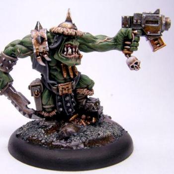 Ork Nob by Minigrrrl