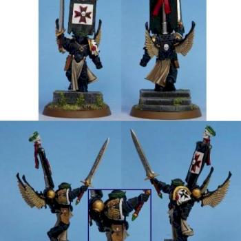 Black Templar Emperor's Champion by Drognan