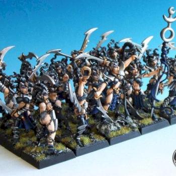 DE Witch Elves (Cult of Slaanesh) by SnaQ