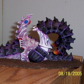 Armorcast Tyranid Malefactor by preheresy38