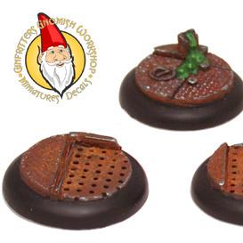 30mm Sci-Fi Industrial Resin Display Bases by ginfritter