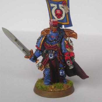 Ultramarine Captain by Brother Dimitrius