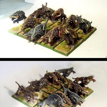 Chaos Warhounds by ardeth