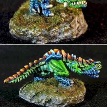 Lizard Wolf by yarddawg