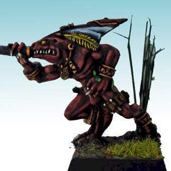 Skink chieftain by OneEye