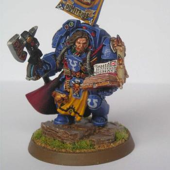 Ultramarine Librarian by Brother Dimitrius