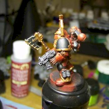 First Khorne Berserker of World Eaters Army #3 by skyfurnace
